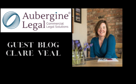 Aubergine Legal guest blog by Clare Veal.