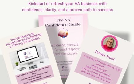 VA business confidence and clarity resources.