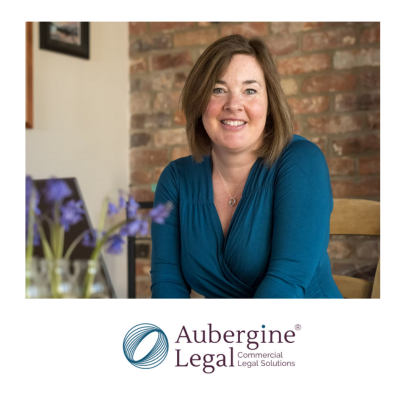 Woman in teal top, floral background. Legal Expert for Virtual Assistants