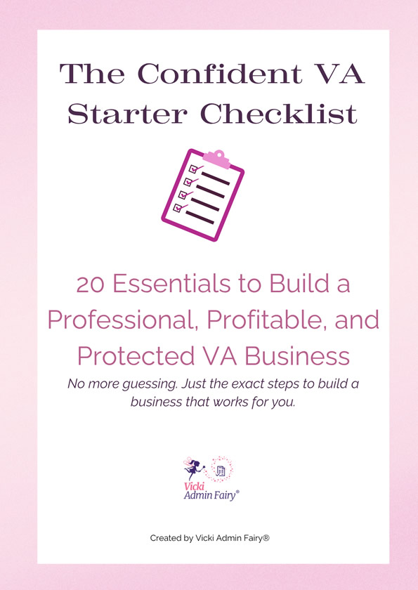 VA Starter Checklist - FREE